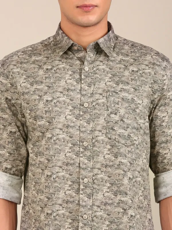 Men_S_Beige_Abstract_Print_Slim_Fit_Cotton_Shirt