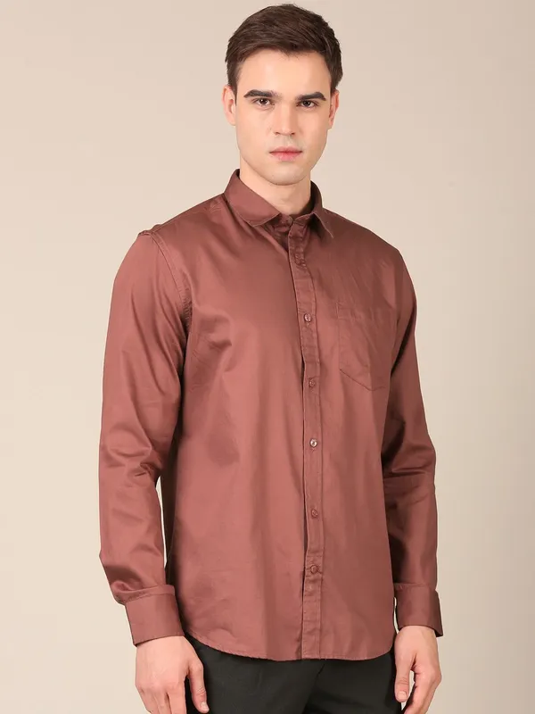 Men_S_Rosewood_Brown_Satin_Slim_Fit_Shirt