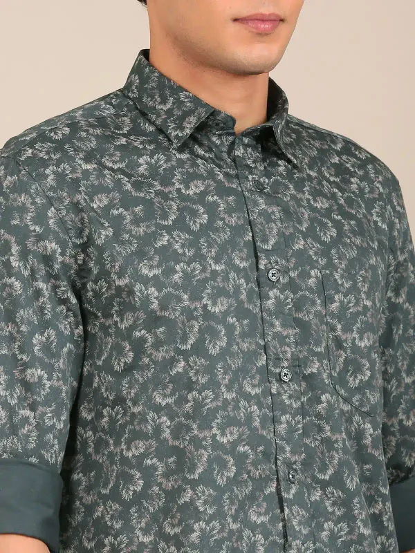 Men_S_Teal_Green_Botanical_Print_Slim_Fit_Cotton_Shirt