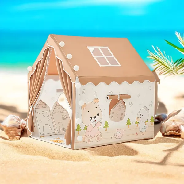 Portable_Boy_Girls_Play_Tent_House_For_Boys_Girls_Foldable_Indoor_Outdoor_Toy_Tent_Lightweight_Portable_Tent_For_Boys_Girls_Age_3_10_Years_Teddy_Tent_House