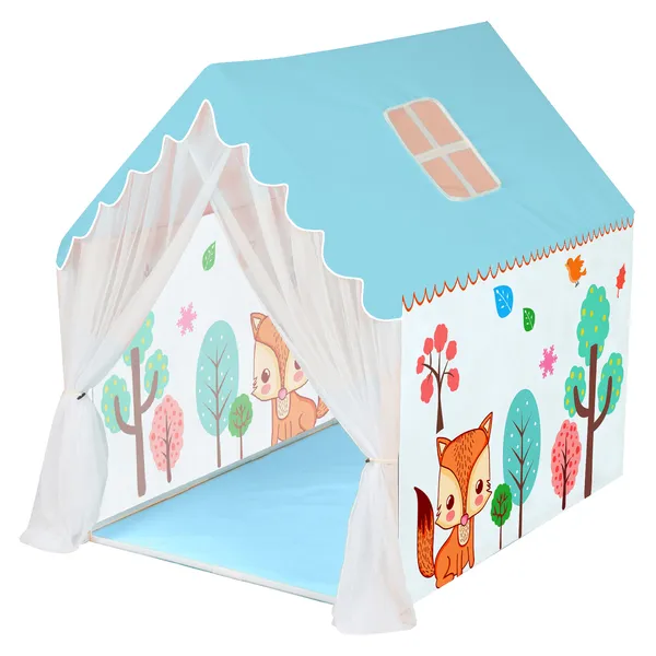 Colorfull_And_Light_Weight_Boy_Girl_Play_Tent_House_For_3_To_10_Years_Old_Boy_Girls_And_Boys_Light_Weight_And_Foldable_Boy_Girl_Toys_Indoor_And_Outdoor_Boy_Girl_Tent_House_Blue_Jungle_Tent_House
