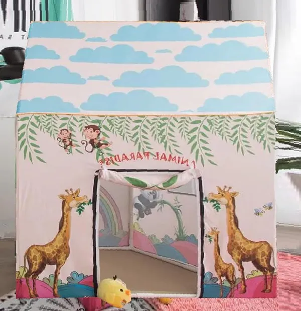 Colorfull_And_Light_Weight_Boy_Girl_Play_Tent_House_For_3_To_10_Years_Old_Boy_Girls_And_Boys_Light_Weight_And_Foldable_Boy_Girl_Toys_Indoor_And_Outdoor_Boy_Girl_Tent_House_Ziraf_Tent_House
