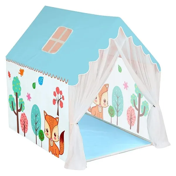 Colorfull_And_Light_Weight_Boy_Girl_Play_Tent_House_For_3_To_10_Years_Old_Boy_Girls_And_Boys_Light_Weight_And_Foldable_Boy_Girl_Toys_Indoor_And_Outdoor_Boy_Girl_Tent_House_Blue_Jungle_Tent_House