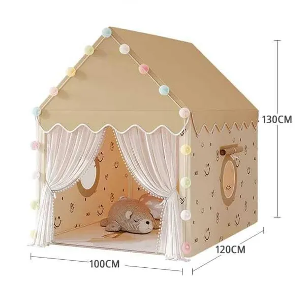 Portable_Boy_Girls_Play_Tent_House_For_Boys_Girls_Foldable_Indoor_Outdoor_Toy_Tent_Lightweight_Portable_Tent_For_Boys_Girls_Age_3_10_Years_Smiely_Tent_House