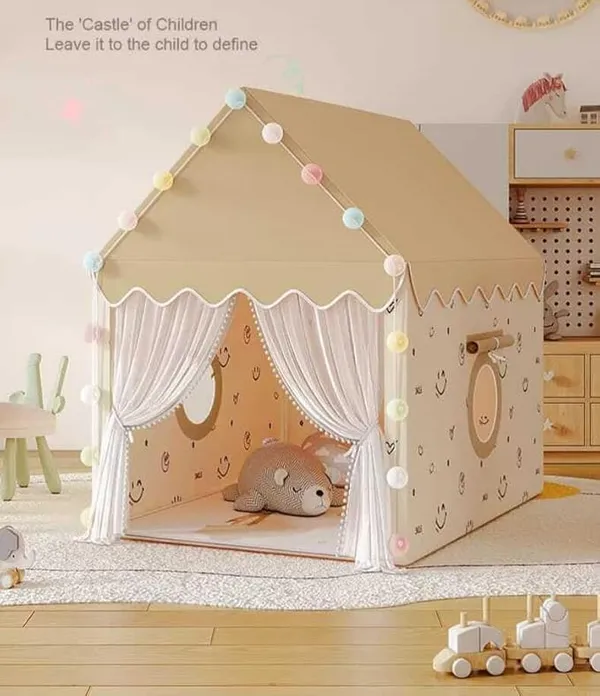 Portable_Boy_Girls_Play_Tent_House_For_Boys_Girls_Foldable_Indoor_Outdoor_Toy_Tent_Lightweight_Portable_Tent_For_Boys_Girls_Age_3_10_Years_Smiely_Tent_House