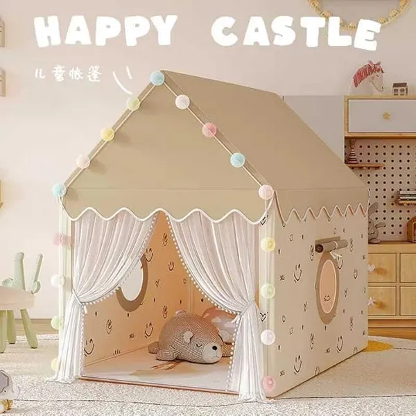 Portable_Boy_Girls_Play_Tent_House_For_Boys_Girls_Foldable_Indoor_Outdoor_Toy_Tent_Lightweight_Portable_Tent_For_Boys_Girls_Age_3_10_Years_Smiely_Tent_House