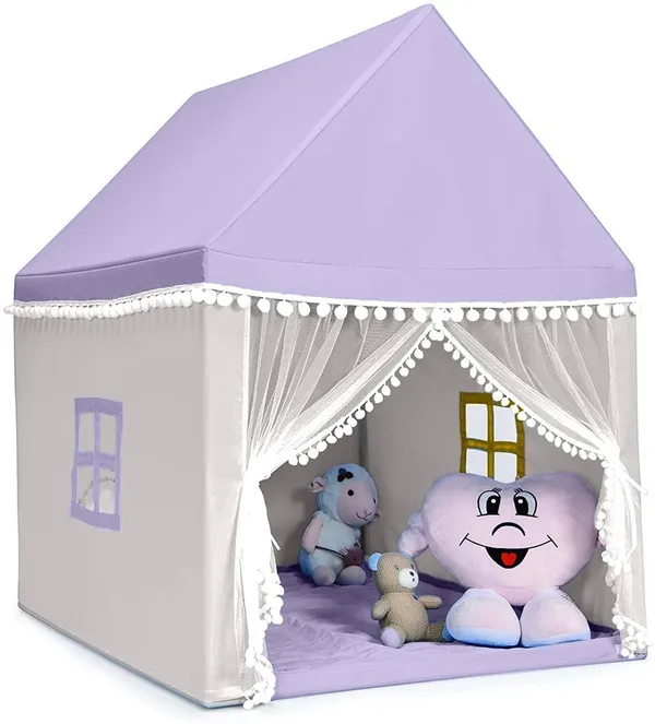 Portable_Boy_Girls_Play_Tent_House_For_Boys_Girls_Foldable_Indoor_Outdoor_Toy_Tent_Lightweight_Portable_Tent_For_Boys_Girls_Age_3_10_Years_Plan_Tent_House_Purple