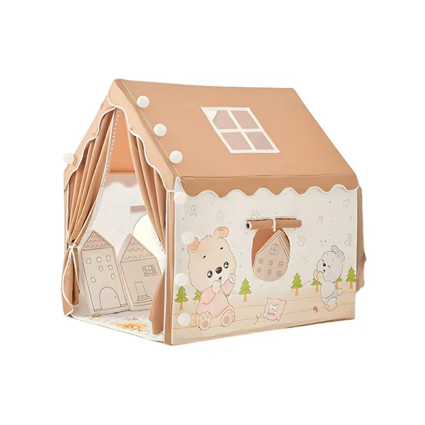 Portable_Boy_Girls_Play_Tent_House_For_Boys_Girls_Foldable_Indoor_Outdoor_Toy_Tent_Lightweight_Portable_Tent_For_Boys_Girls_Age_3_10_Years_Teddy_Tent_House