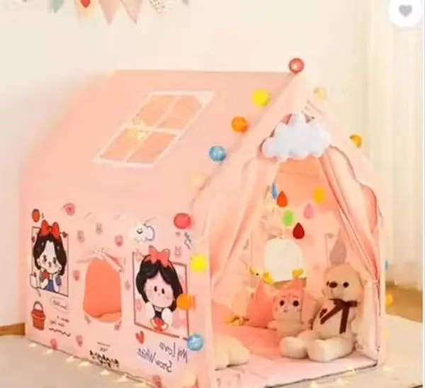 Tent_Play_For_Girls_Boys_Indoor_Outdoor_Portable_Tent_With_Curtains_Pretend_Play_Toy_Tent_House_For_Toddlers_Foldable_Play_Tent_House_For_3_10_Year_Old_Girls_And_Boys_Snow_White_Tent_House