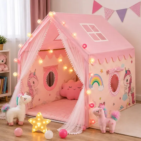 Portable_Boy_Girls_Play_Tent_House_For_Boys_Girls_Foldable_Indoor_Outdoor_Toy_Tent_Lightweight_Portable_Tent_For_Boys_Girls_Age_3_10_Years_American_Tent_House_Unicorn_Tent_House