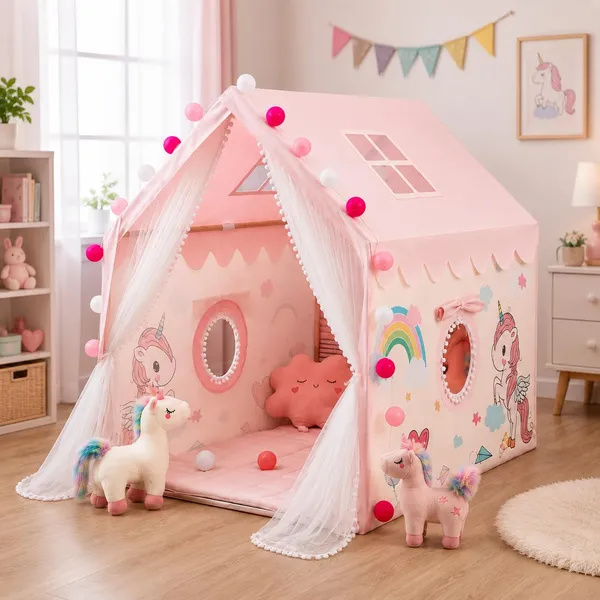 Colorfull_And_Light_Weight_Boy_Girl_Play_Tent_House_For_3_To_10_Years_Old_Boy_Girls_And_Boys_Light_Weight_And_Foldable_Boy_Girl_Toys_Indoor_And_Outdoor_Boy_Girl_Tent_House_Unicorn_Tent_House