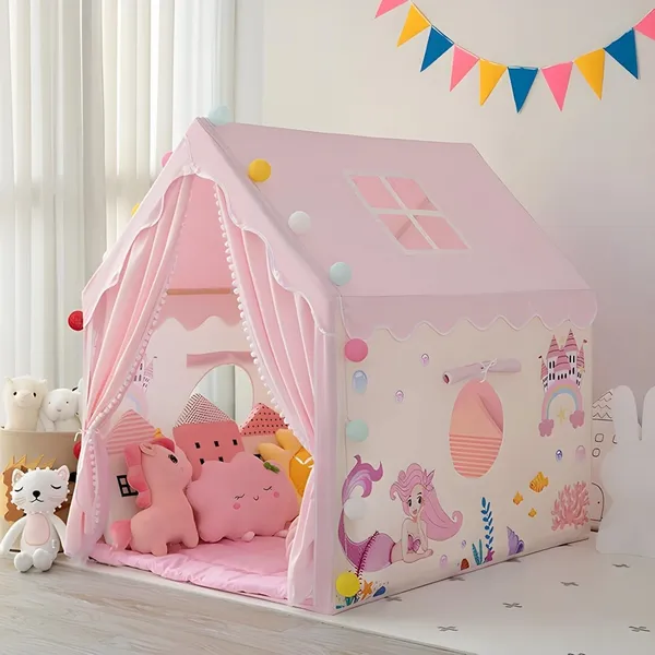 Portable_Boy_Girls_Play_Tent_House_For_Boys_Girls_Foldable_Indoor_Outdoor_Toy_Tent_Lightweight_Portable_Tent_For_Boys_Girls_Girls_Age_10_To_12_Years_Tent_House_For_Kids_Boys_5_To_10_Years