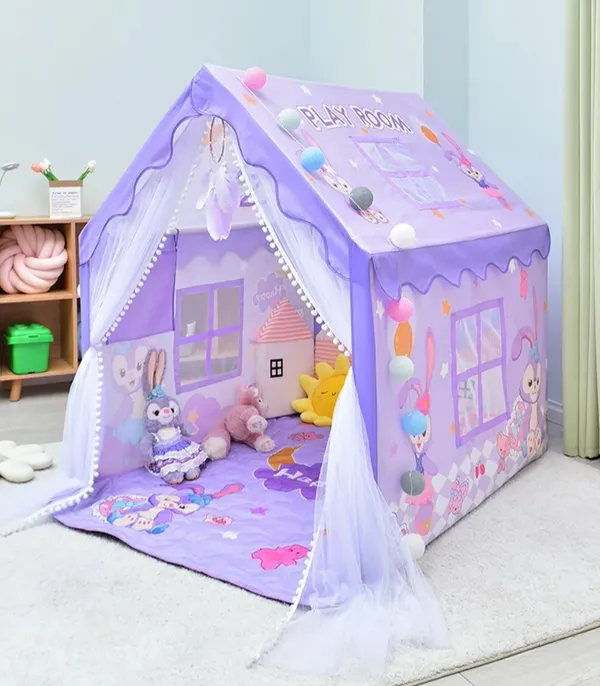 Play_House_For_Boy_Girls_Jumbo_Size_Extremely_Light_Weight_Waterproof_Kids_Play_Tent_House_For_Girls_Boys_Water_Repellent_Big_Size_Bis_Approved_Multicolor_D_Blue_City_Tent_House