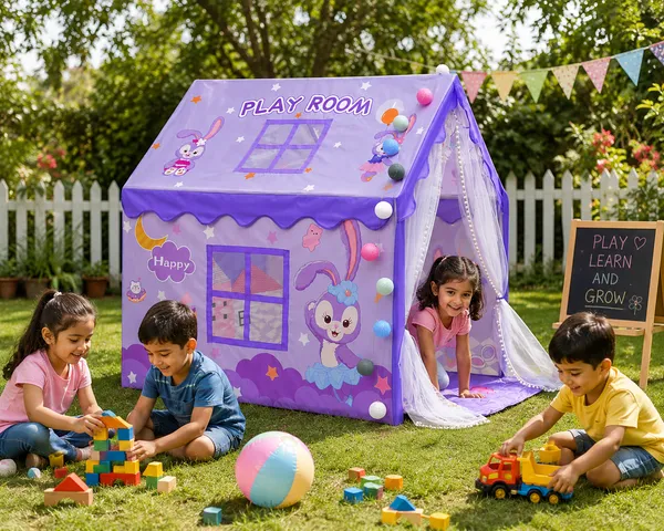 Play_House_For_Boy_Girls_Jumbo_Size_Extremely_Light_Weight_Waterproof_Kids_Play_Tent_House_For_Girls_Boys_Water_Repellent_Big_Size_Bis_Approved_Multicolor_D_Blue_City_Tent_House