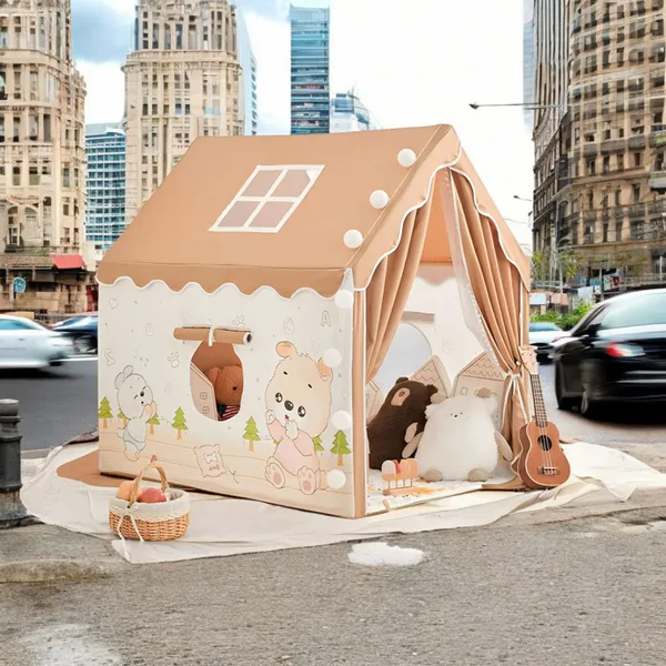 Portable_Boy_Girls_Play_Tent_House_For_Boys_Girls_Foldable_Indoor_Outdoor_Toy_Tent_Lightweight_Portable_Tent_For_Boys_Girls_Age_3_10_Years_Teddy_Tent_House