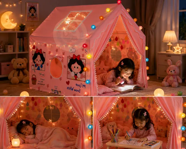 Tent_Play_For_Girls_Boys_Indoor_Outdoor_Portable_Tent_With_Curtains_Pretend_Play_Toy_Tent_House_For_Toddlers_Foldable_Play_Tent_House_For_3_10_Year_Old_Girls_And_Boys_Snow_White_Tent_House