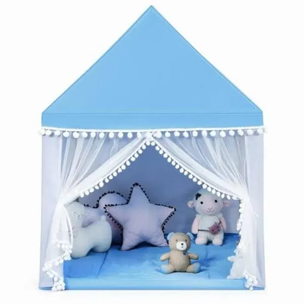 Portable_Boy_Girls_Play_Tent_House_For_Boys_Girls_Foldable_Indoor_Outdoor_Toy_Tent_Lightweight_Portable_Tent_For_Boys_Girls_Age_3_10_Years_Plan_Tent_House_Sky