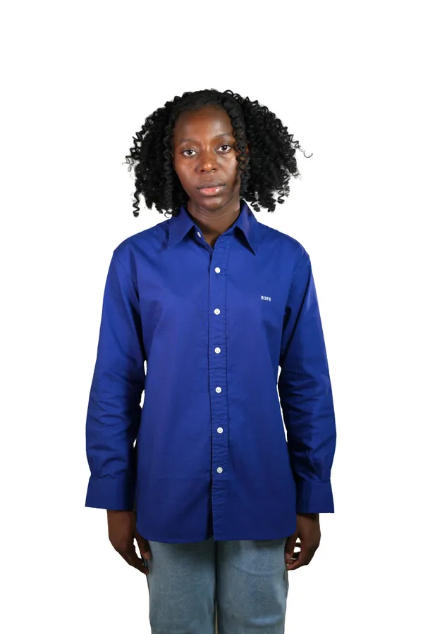 Royal_Blue_Oxford_Shirt_Women