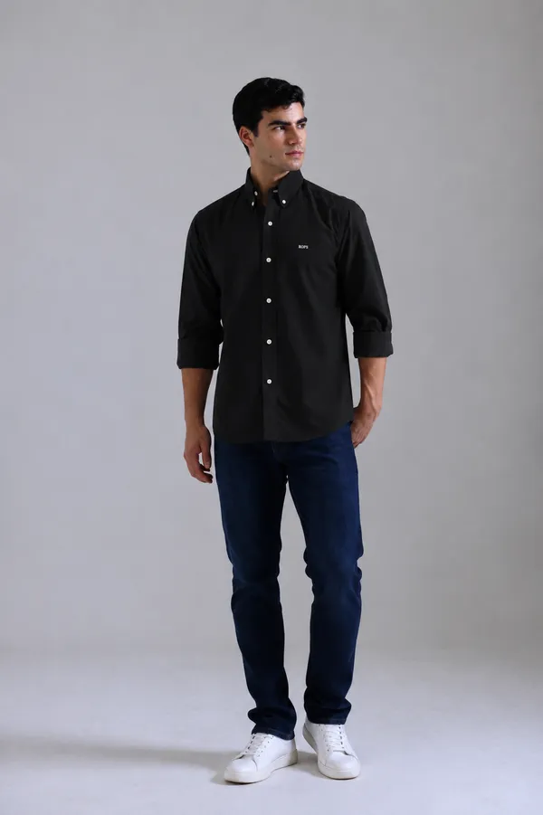 Black_Oxford_Shirt_Men