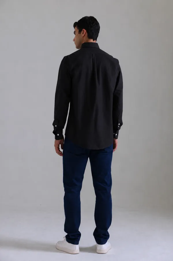 Black_Oxford_Shirt_Men