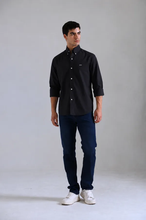 Black_Oxford_Shirt_Men