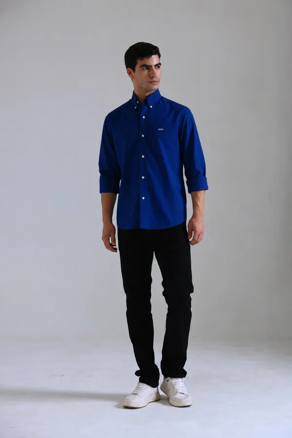 Royal_Blue_Oxford_Shirt_Men
