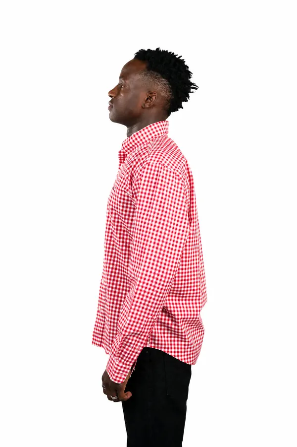 Pure_Cotton_Red_Check_Shirt_Men