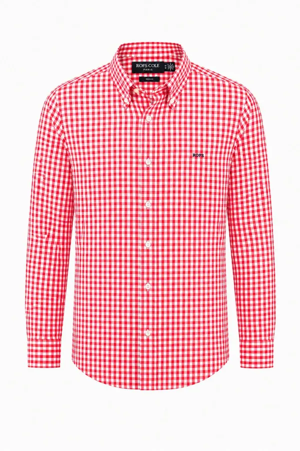 Pure_Cotton_Red_Check_Shirt_Men