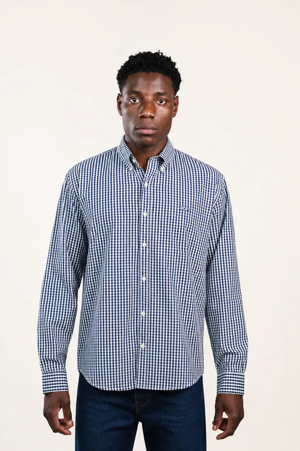 Pure_Cotton_Blue_Check_Shirt_Men