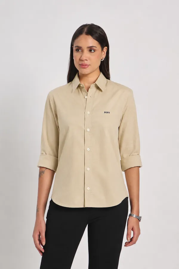 Light_Camel_Oxford_Shirt_Women