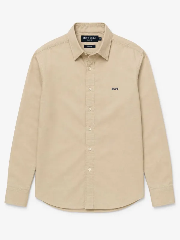 Light_Camel_Oxford_Shirt_Women