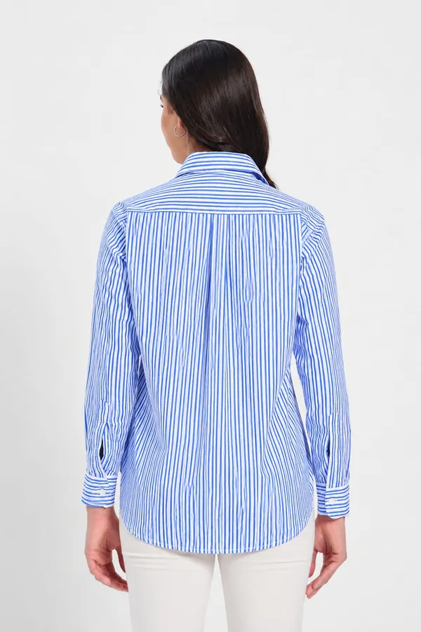 Blue_Stripe_Cotton_Shirt_Women