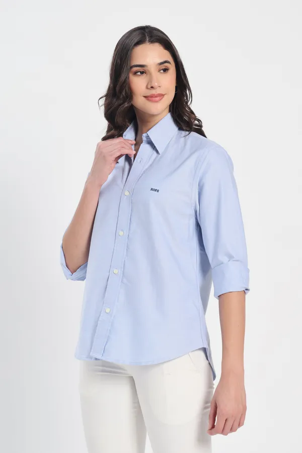 Sky_Draper_Blue_Oxford_Shirt_Women