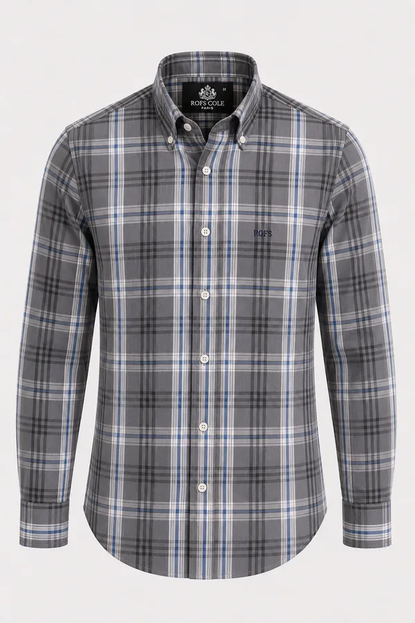 Graphite_Line_Check_Shirt_Men