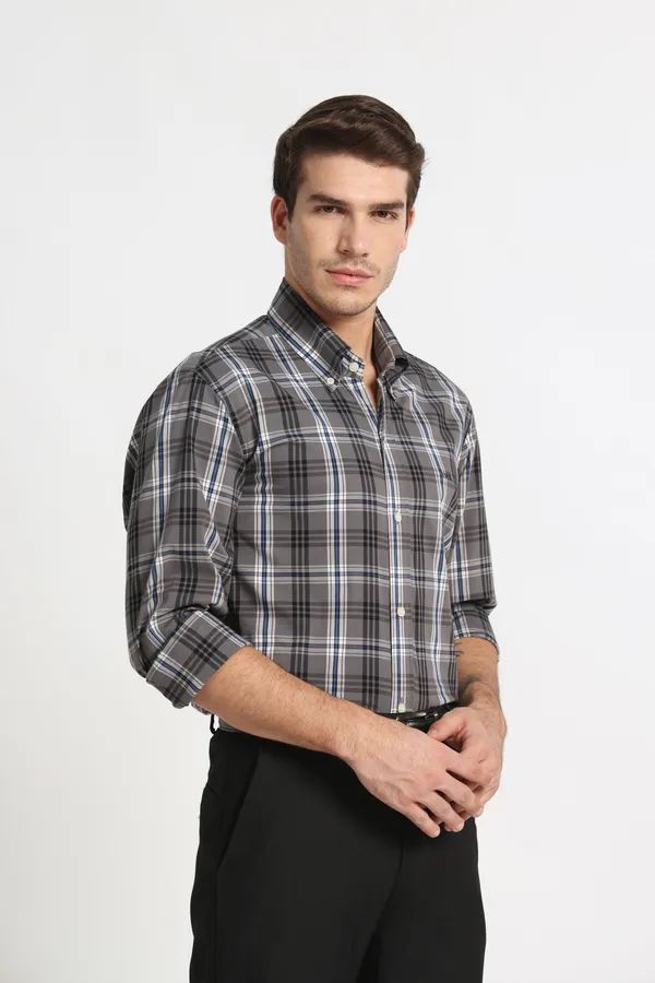 Graphite_Line_Check_Shirt_Men