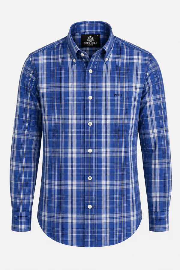 Classic_Blue_Grid_Shirt_Men