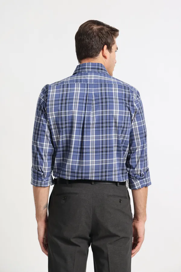 Classic_Blue_Grid_Shirt_Men