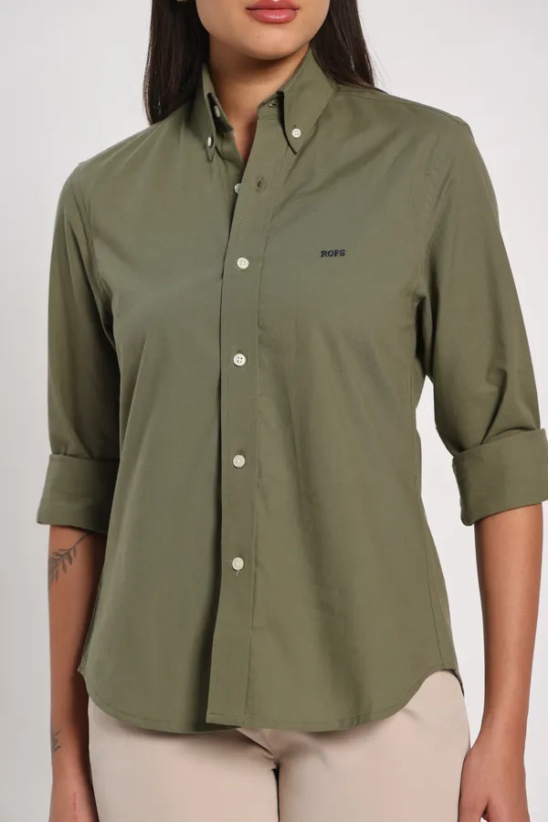 Dusty_Green_Twill_Shirt_Women