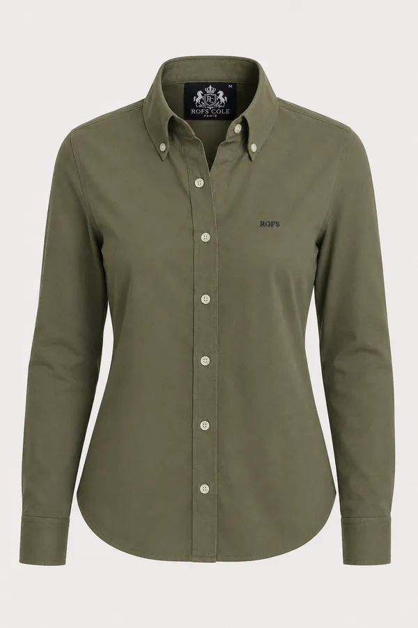 Dusty_Green_Twill_Shirt_Women