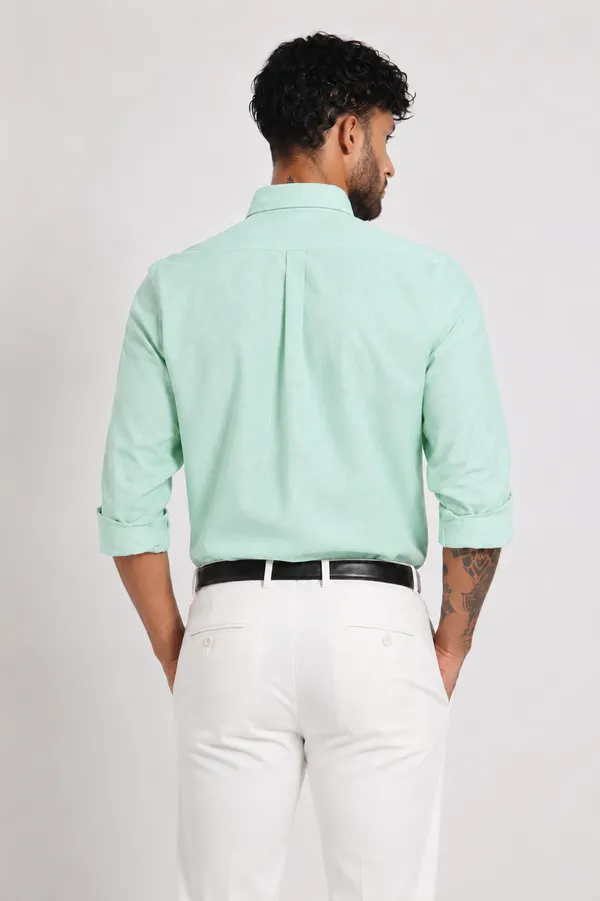 Cool_Green_Oxford_Shirt_Men