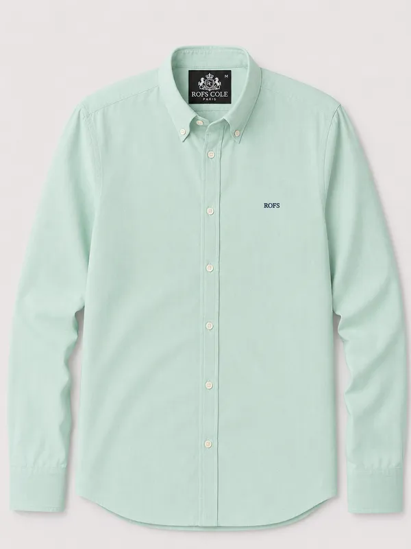 Cool_Green_Oxford_Shirt_Men