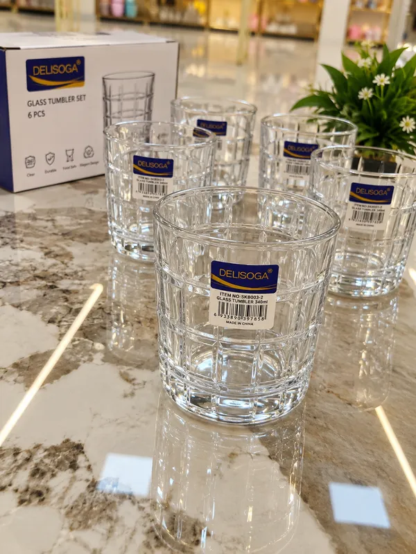 Lead_Free_Glass_Geometric_Faceted_Tumbler_340_Ml