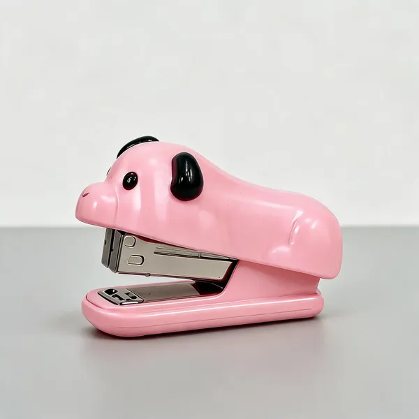 Pink_Animal_Shaped_Plastic_Stapler_Set_With_Staples_-_Pack_Of_3
