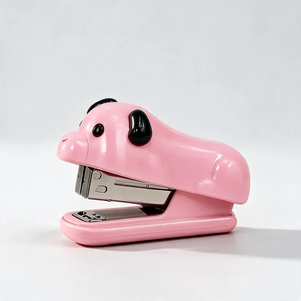 Pink_Animal_Shaped_Plastic_Stapler_Set_With_Staples_-_Pack_Of_3