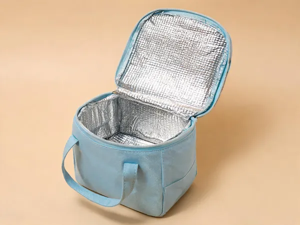 Sky_Blue_Synthetic_Leather_Insulated_Lunch_Bag_For_Kids