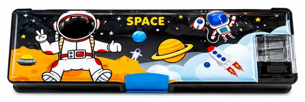 Space_Astronaut_Print_Hard_Plastic_Pencil_Box_-_Pack_Of_3