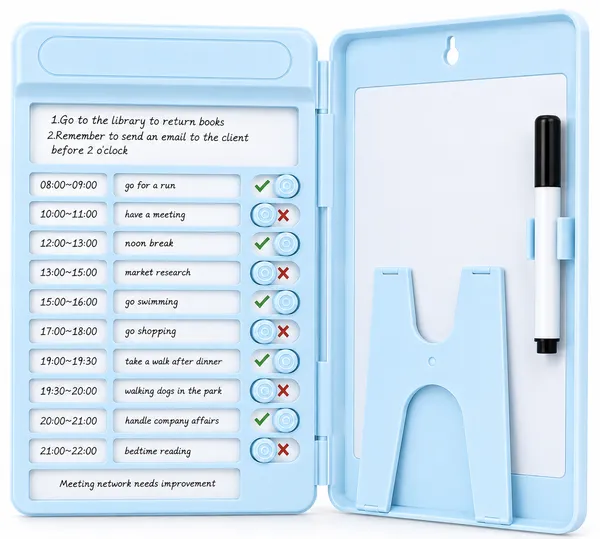 Blue_Plastic_Habit_Tracker_Planner_Board_With_Stand