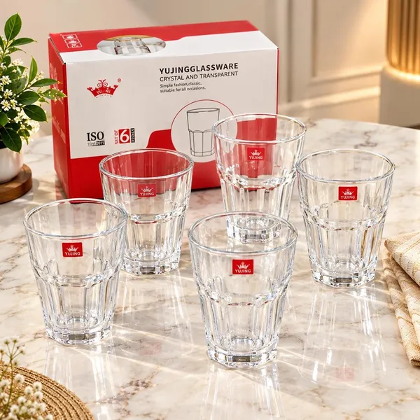 Lead_Free_Glass_Faceted_Clear_Tumbler