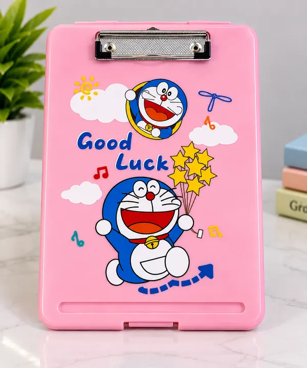 Pink_Plastic_Doraemon_Print_Clipboard
