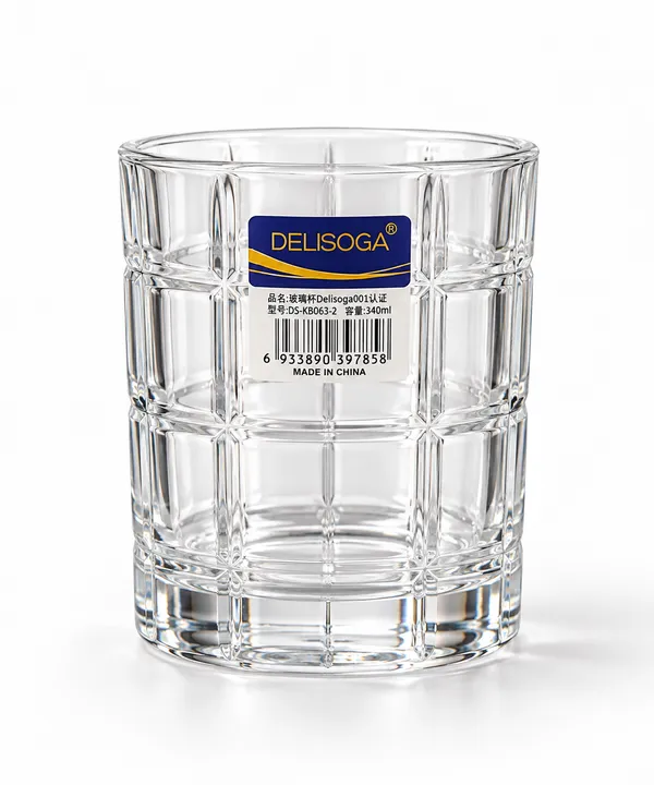 Lead_Free_Glass_Geometric_Faceted_Tumbler_340_Ml